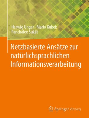 cover image of Netzbasierte Ansätze zur natürlichsprachlichen Informationsverarbeitung